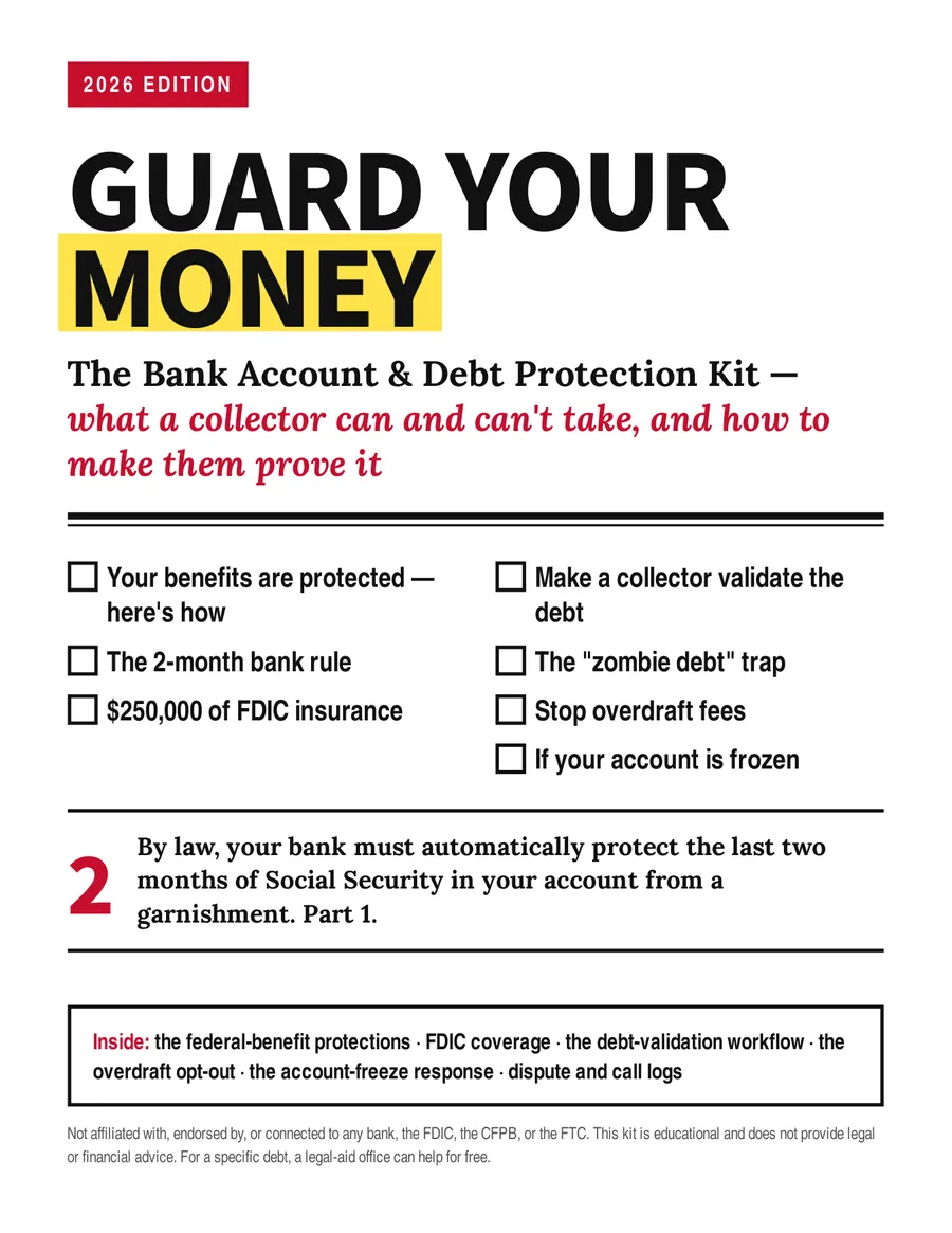 The Bank Account & Debt Protection Kit