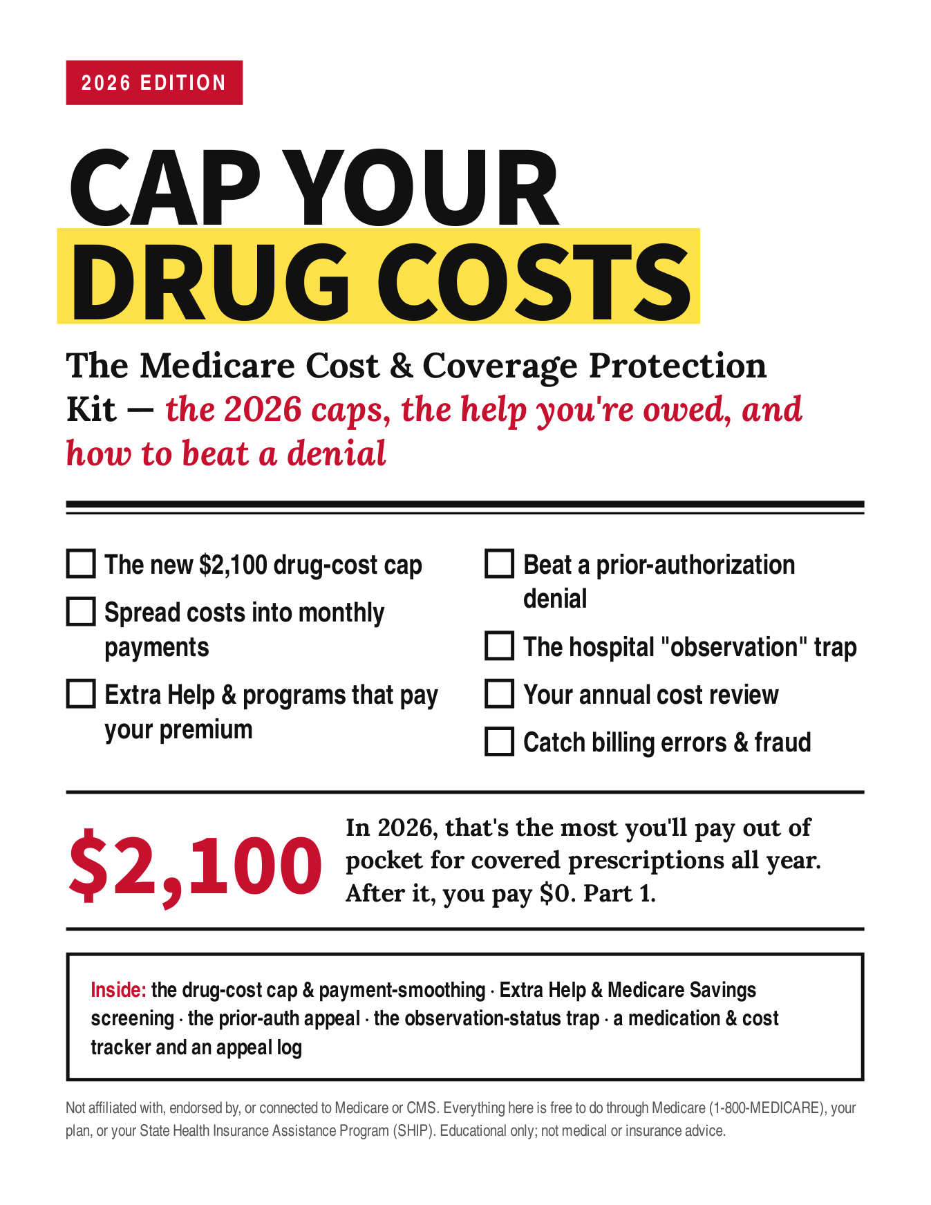 The Medicare Cost & Coverage Protection Kit