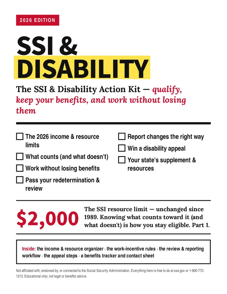 The SSI & Disability Action Kit
