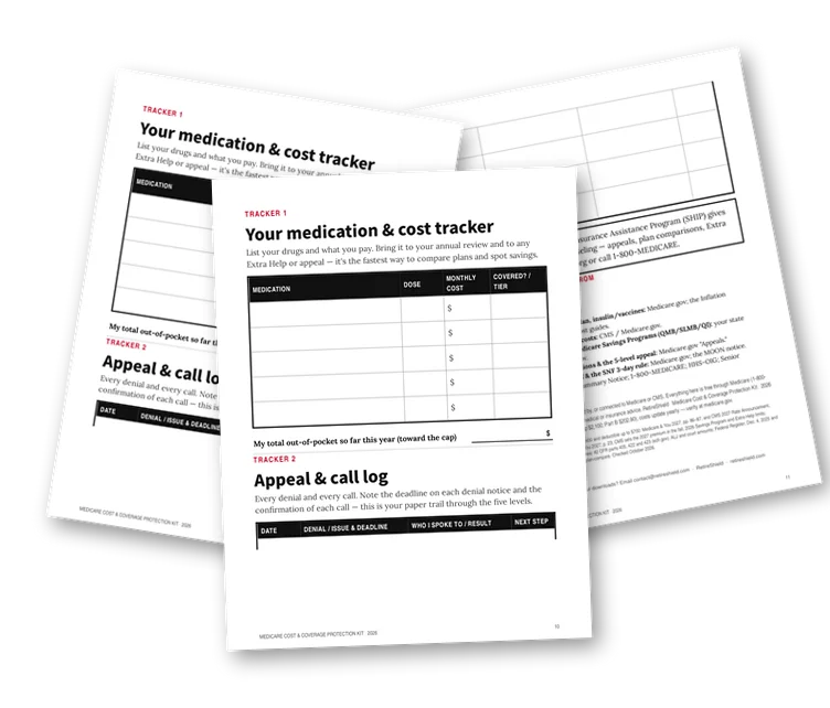 A sample page from Your Trackers and Sources
