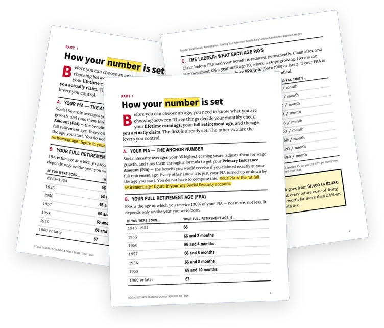 A sample page from How Your Number Is Set